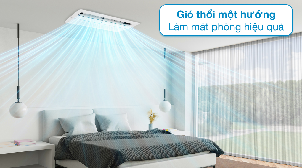 Điều hòa âm trần 1 hướng LG Inverter 10500 BTU ZTNQ12GULA0 - Cơ chế