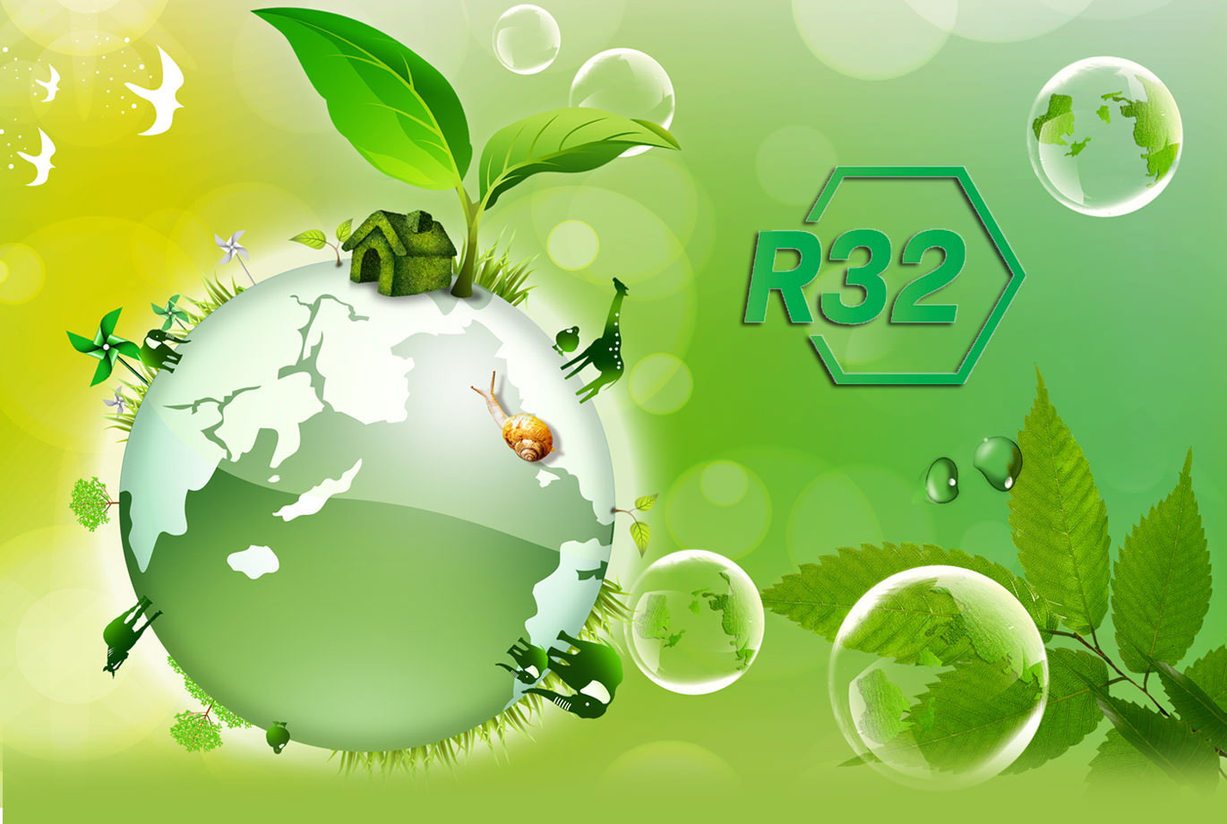 Môi chất lạnh thế hệ mới ở gas R32