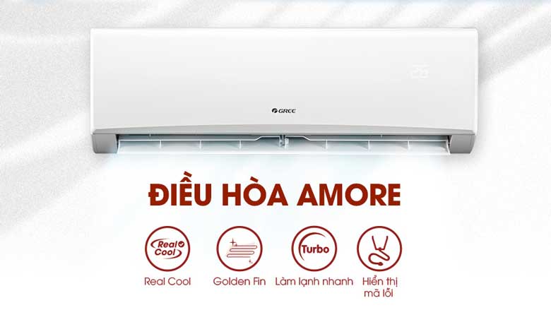 Điều hòa 1 chiều Gree AMORE9 9000BTU