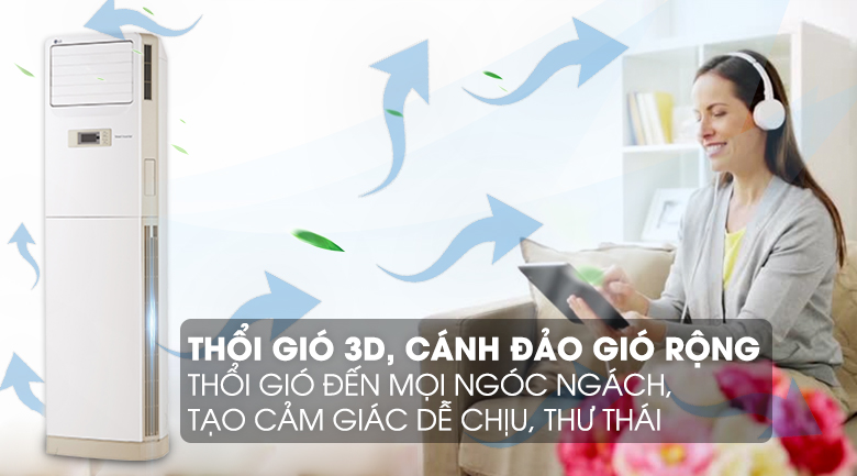 Máy lạnh Tủ đứng LG Inverter 3 HP APNQ30GR5A3